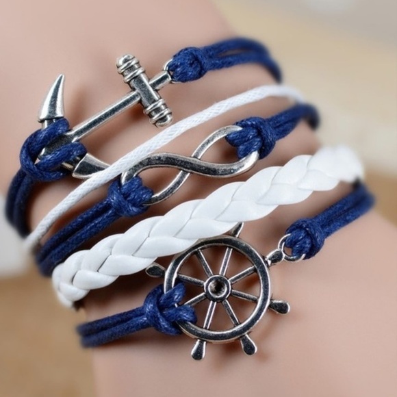 ♦️3/$20 | Nautical Anchor Bracelet - Picture 2 of 2
